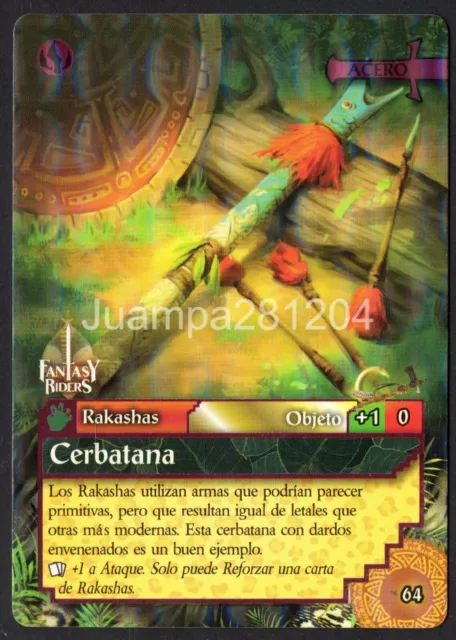 Cerbatana #64 Cromo Fantasy Riders 3 El Resurgir De Los Dragones 2021 Panini