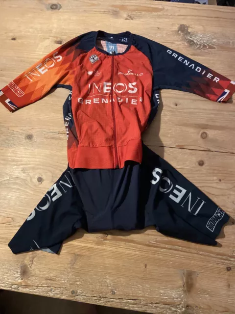 Geraint Thomas Ineos Grenadiers Bioracer Tokyo Cycling Aerosuit Nuovissima