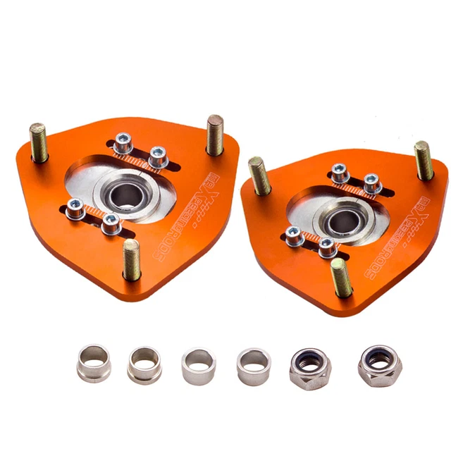 2pcs Top Mount Camber Plate for Nissan S14 Silva 200SX 240SX 1995-1998
