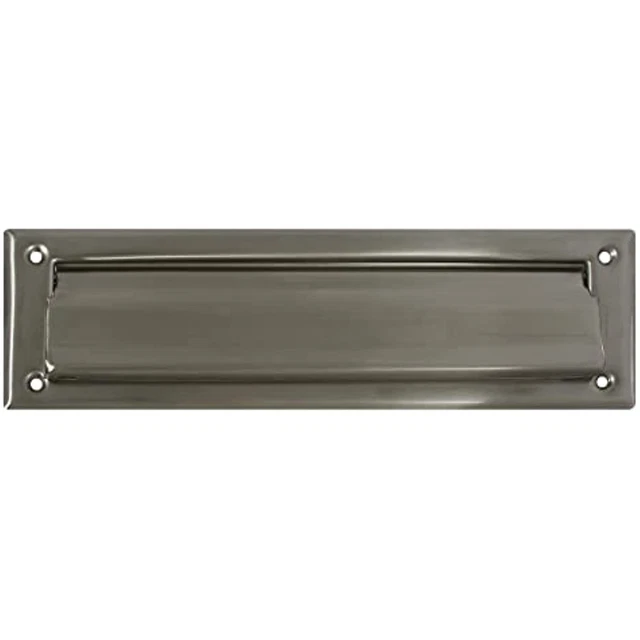 National Hardware N325-290 V1911 Mail Slot in Nickel , 2" x 11"