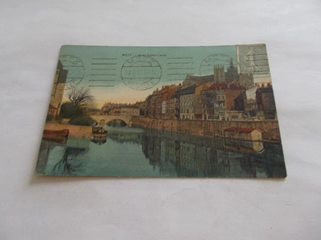Cpa 57 Metz  Moselle Quai Saint Louis