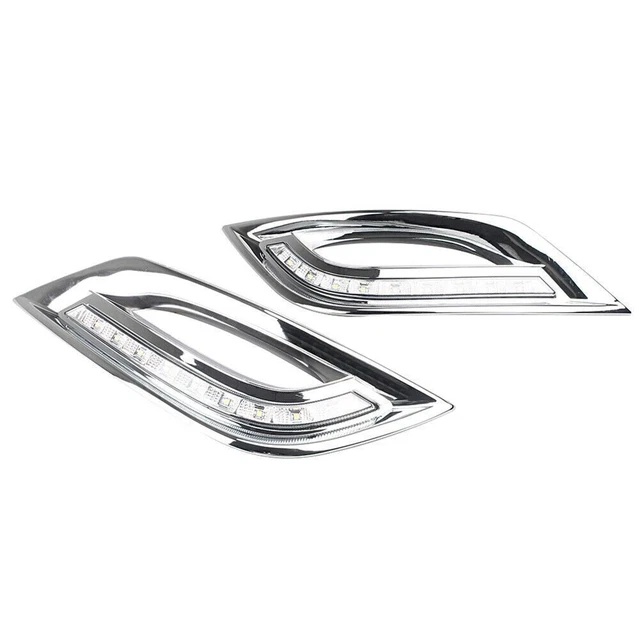 Luce diurna LED DRL White Amber fendinebbia per Hyundai Sonata/I45 11-14