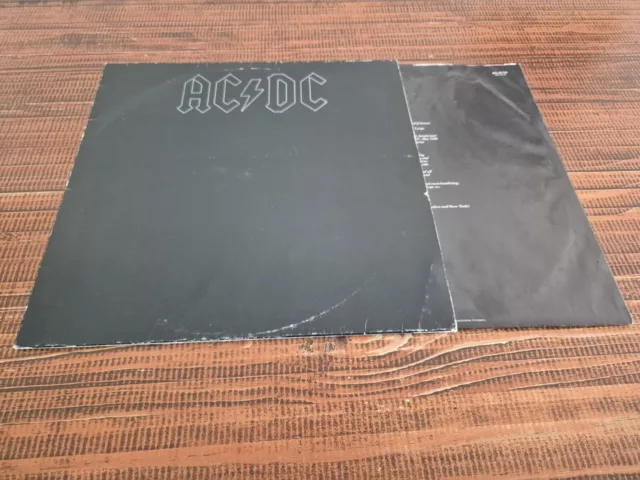 LP Vinyl AC/DC Back In Black + OIS