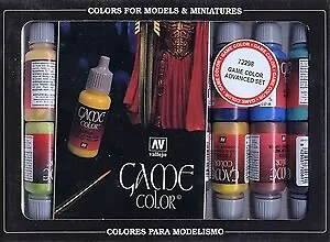 (VAL72298) - AV Vallejo Game Color Set - Advanced Set (x16)