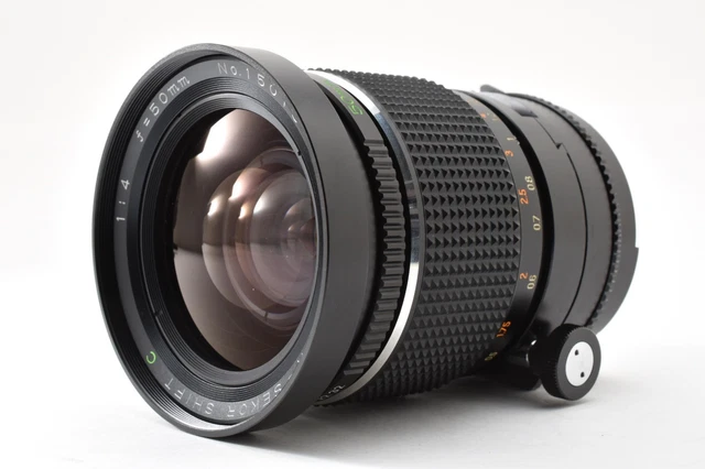 MAMIYA-SEKOR 50MM F4 Shift Lens C Instructions Manual - UK Dealer