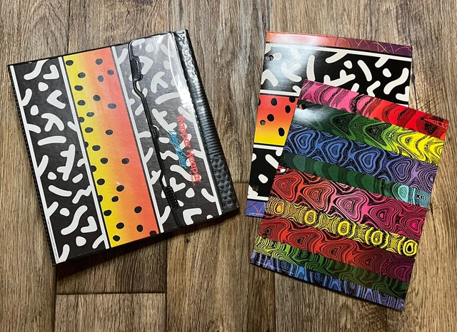 Vtg Trapper Keeper Binder Designer Series 80’s 90’s Never Used Folders Included Vtg Trapper Keeper Binder Designer Series 80’s 90’s Never Used Folders Included