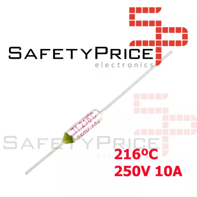 TF 216° / TF216 / JET 216° fusible thermique Sefuse 10A , tension 250V  .C135.3