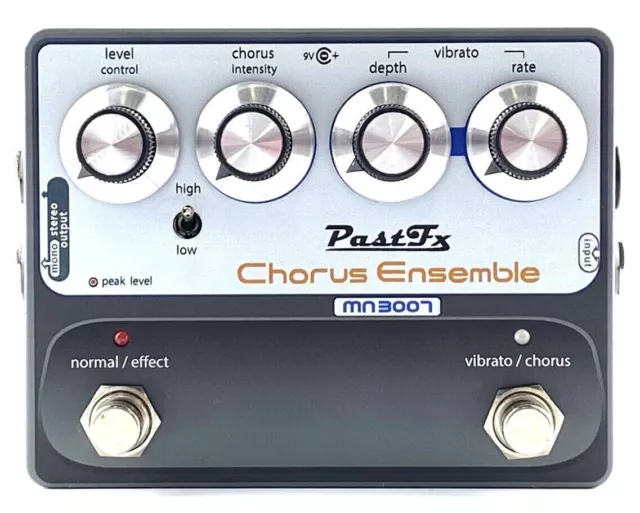 PastFx Chorus Ensemble  MN3007 BBD  Boss Ce1 Inspired Now with True Bypass Mod!