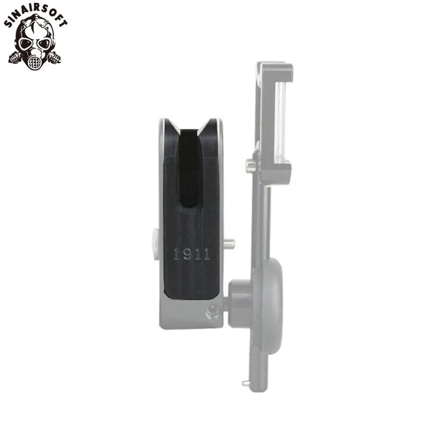 Fondina Da Competizione IPSC/USPSA Per GLOCK &ndash; Blocco Inserimento, Telaio In Alluminio