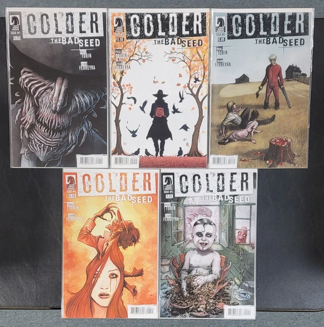 Colder The Bad Seed #1-5 Dark Horse Comics 2014 Complete Set! VF-NM 8.0-9.0+!