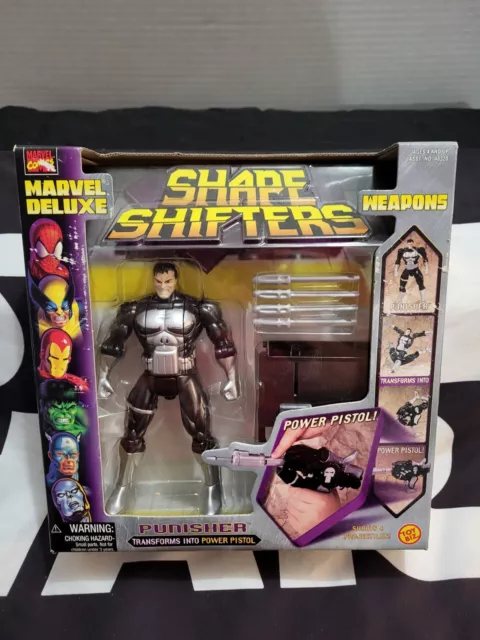 Punisher Shape Shifters Deluxe 1999 MARVEL COMICS Legends Toy Biz NEW