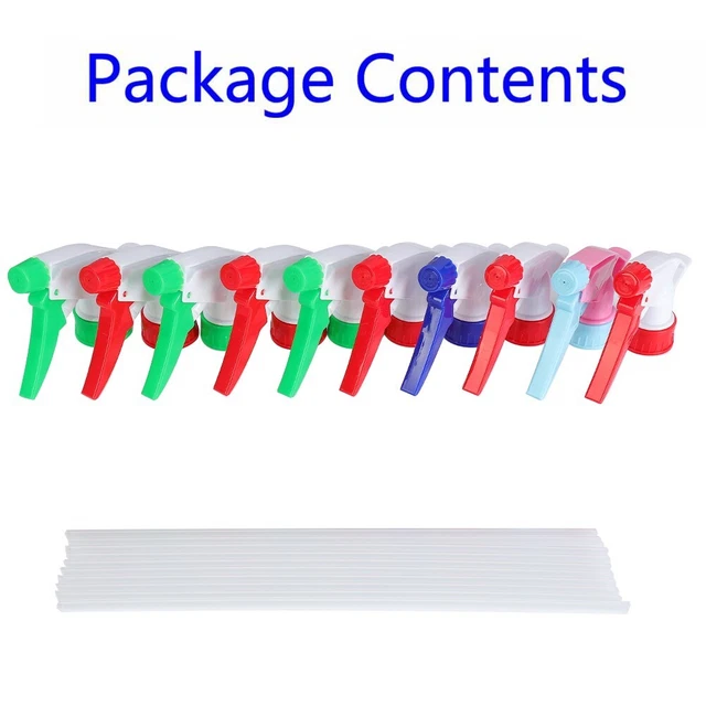 10pc/set For General&Chemical Resistant Canyon Replacement Trigger Spray Head