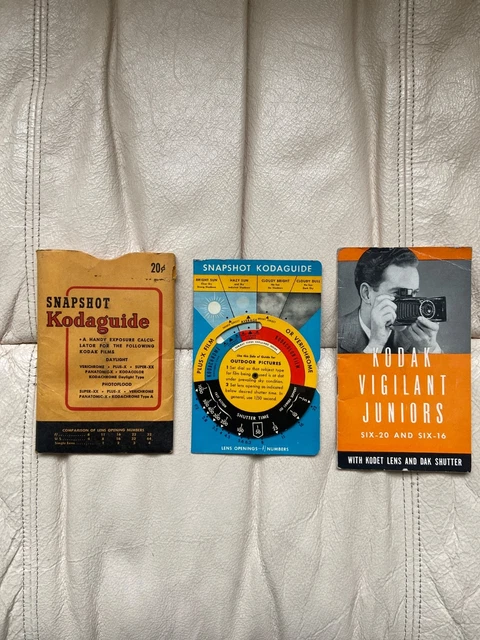 Vintage Manuals & Guides, Vintage Photography, Cameras