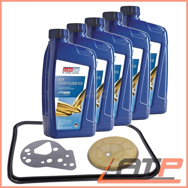 HYDRAULIC FILTER KIT+MANNOL Automatic Transmission Fluid For Audi 100