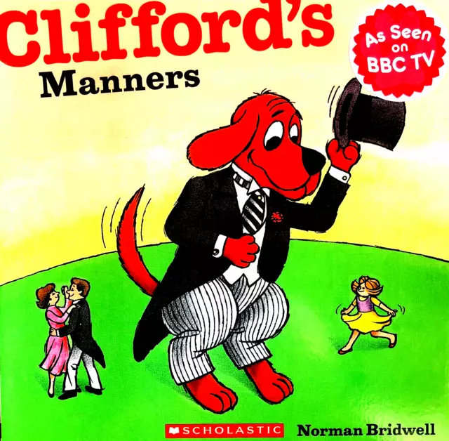 Clifford's Manners Kids Story Book As Seen On BBC TV | Fast Free Post New