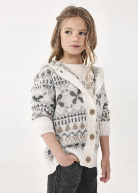 Giacca / Cardigan in maglia bambina Mayoral 8 anni( 128cm ) con cappuccio