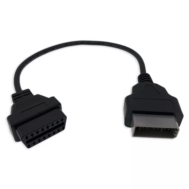 OBD1 to OBD2 Connector Adapter 14 Pin Convert Cable Diagnostic Tool for Nissan