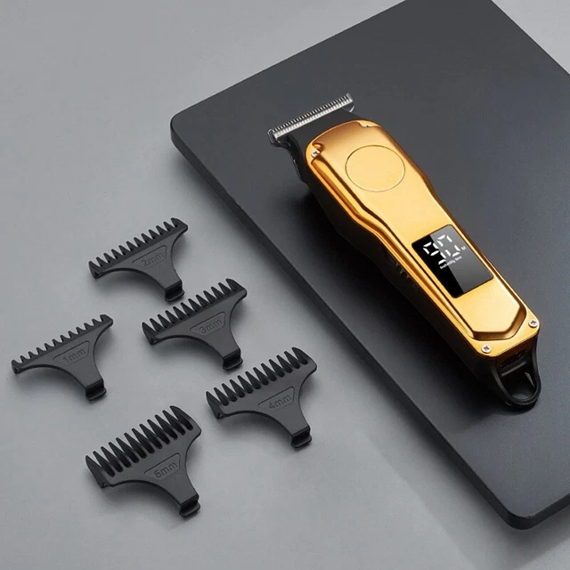 PROFESSIONAL BARBER HAIR Clipper Rechargeable Electric Cutting ...