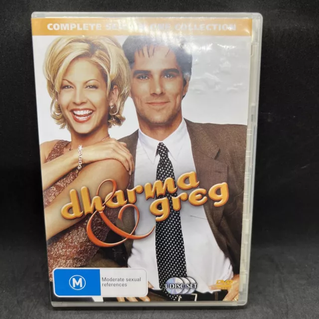 Dharma & Greg: Season 1 (DVD, 3 Discs) Jenna Elfman Region 4