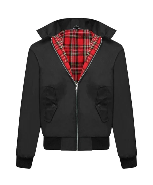 Mens Harrington Jacket In Blue – Stuart Trevor - Foto 9