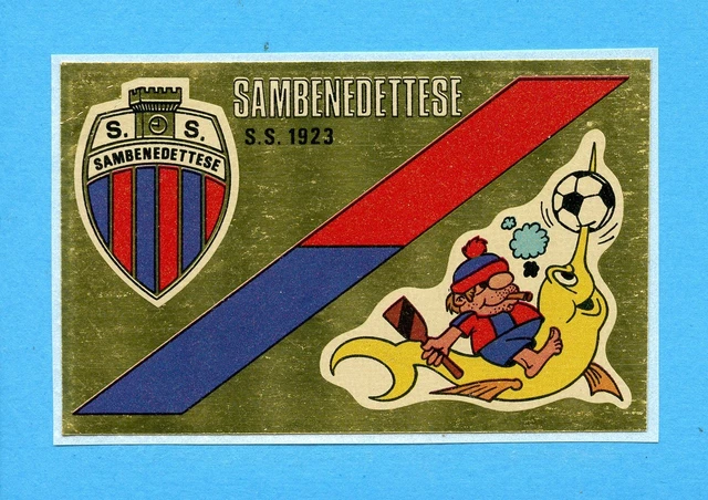 PANINI CALCIATORI 1970/71 Serie C Scudetto Sambenedettese EUR 1,90