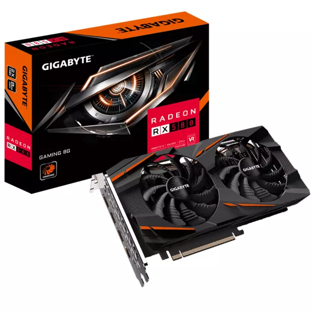 GIGABYTE Radeon RX 580 2304SP GAMING 8GB Video Graphics Card 1 Month Warranty