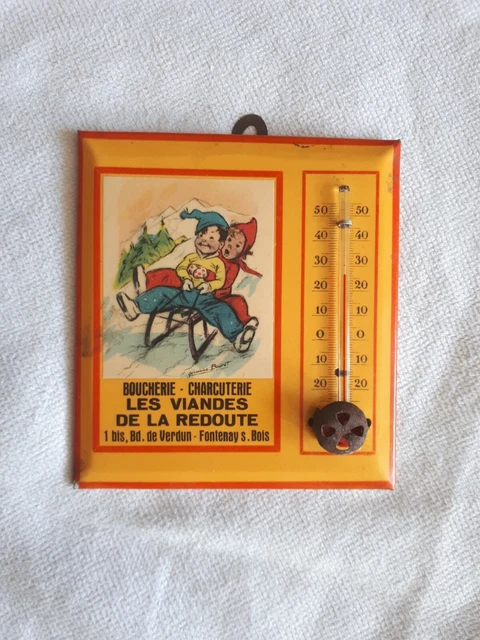 Thermomètre Publicitaire Vintage Penn Reels - Enseigne Pêche - USA - Collection