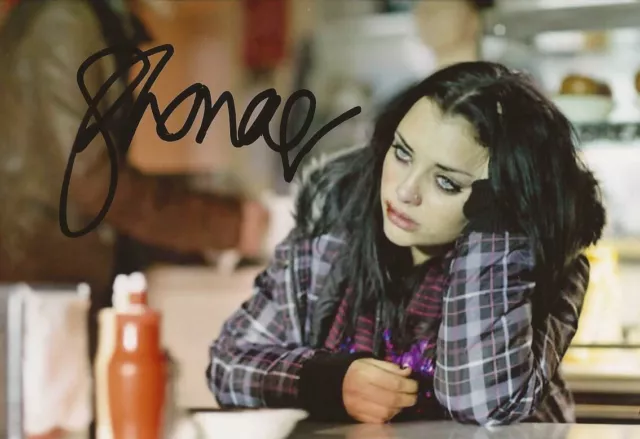 EASTENDERS: SHONA McGARTY 'WHITNEY DEAN' SIGNED 6x4 ACTION PHOTO+COA