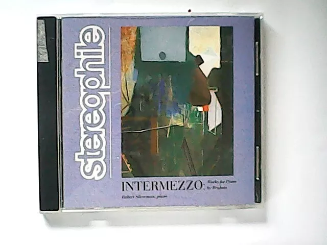 Stereophile Intermezzo Works for PIano Brahms Robert Silverman CD 1991