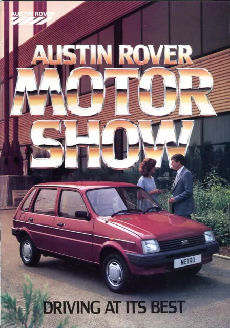 Austin Metro Mini MG Maestro Montego Rover 200 SD11985 Verkaufsbroschüre