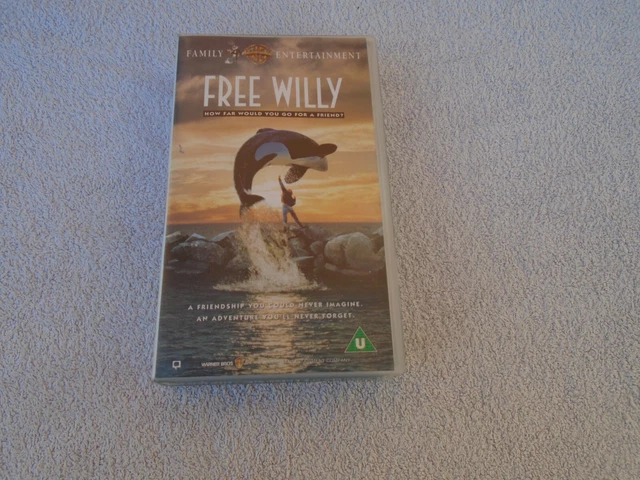 FREE WILLY VHS Video £6 75 PicClick UK