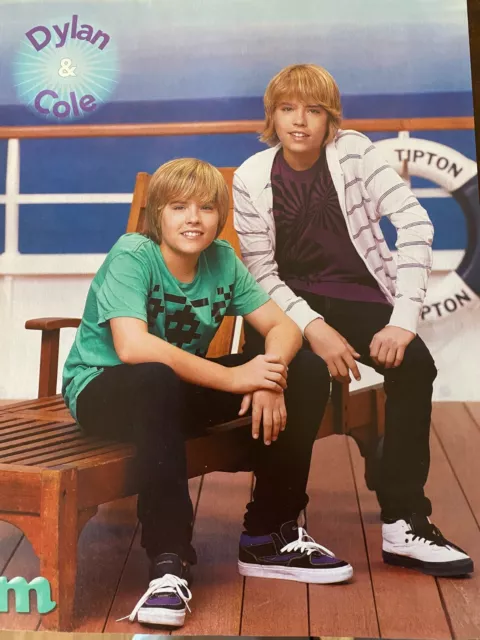 Dylan and Cole Sprouse, Full Page Vintage Pinup