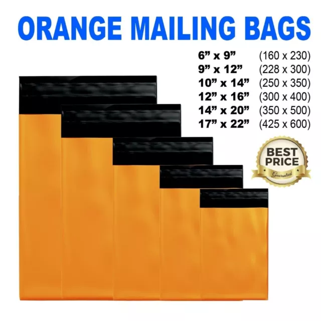 Postal Mailing Bags Postage Poly Plastic Packaging Parcel Shipping Bags Coloured