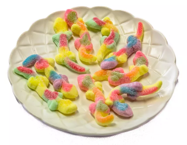 SOUR LIZARDS LOLLIES - 1.3KG -  Trolli Sour Sweets & Treats 2