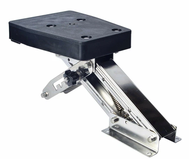 Amarine Made Outboard Motor Bracket Up to 25HP, Auxilary Trolling Mount 2-Stroke