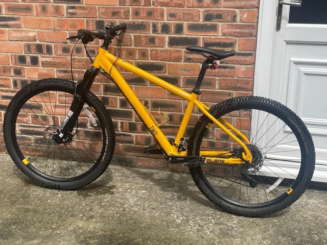 CALIBRE TWO Mountain Bike, Yellow/orange PicClick UK