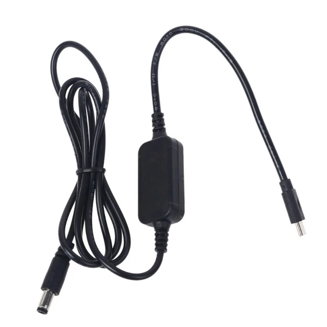 LED Light CCTV Camera 5.5x2.5mm Accessories Type-C 5V to 12V 8W Adapter