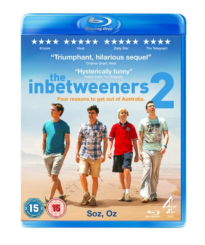THE INBETWEENERS MOVIE Blu-ray (2014) Simon Bird, Beesley (DIR