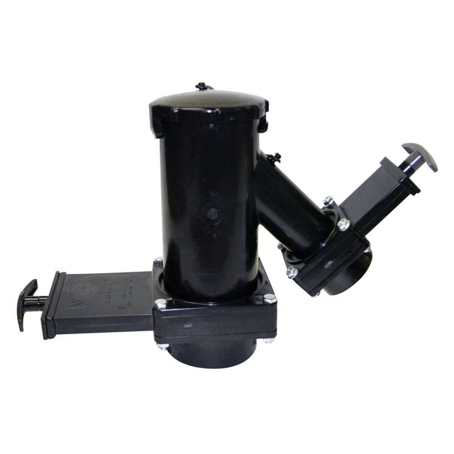 Valterra TR38 Wye Rotating Valve - 3" Hub x 1-1/2"" Hub x 3" Bayonet Cap