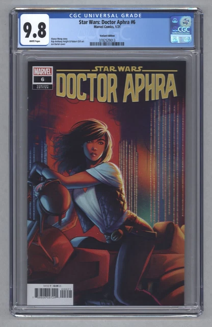 Star Wars Doctor Aphra #6 Jen Bartel Incentive Variant 2021 CGC 9.8