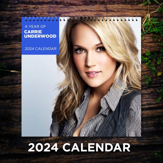 CARRIE UNDERWOOD CALENDAR 2024, Carrie Underwood 2024 Celebrity Wall