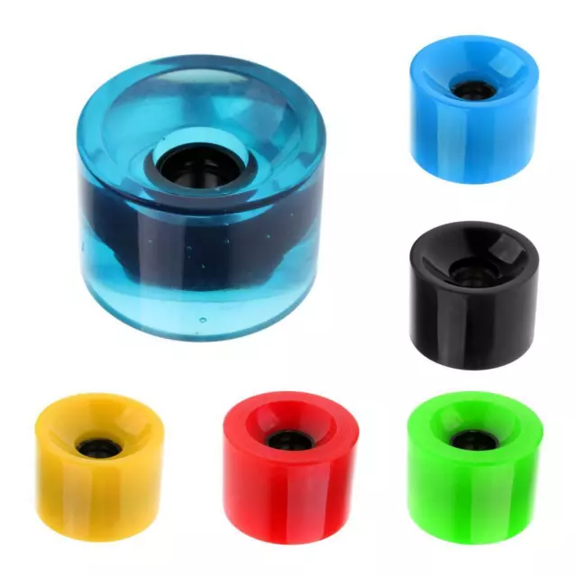 Replacement 70mm x 51mm Pro Skateboard Mini Cruiser PU Wheel Longboard