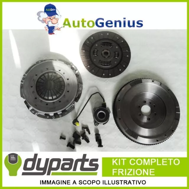 Kit Frizione + Volano Modificato 4Pz Vw New Beetle 1.9 Tdi 1998 2004 Dyf40001