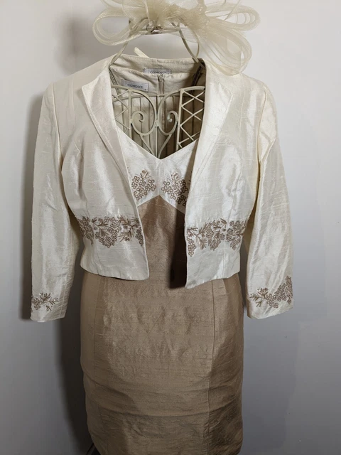 Abito Condici Madre della Sposa 14 Matrimonio O Occasione Abito Bolero