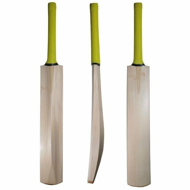 Batte de cricket pleine grandeur sur mesure pour tennis dur LIVRAISON...