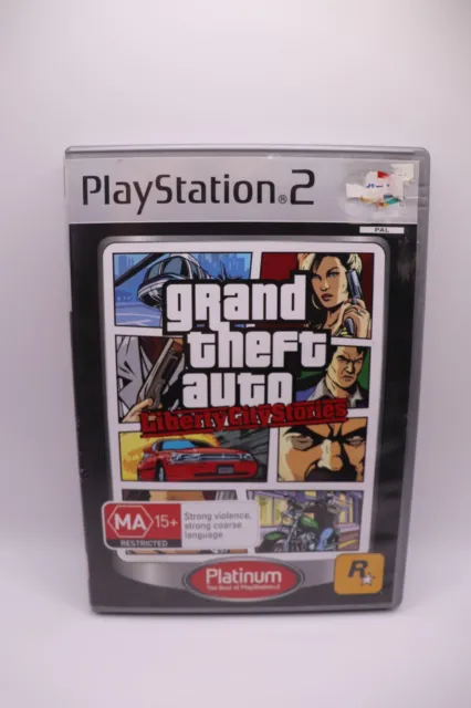 Grand Theft Auto Liberty City Stories PS2 PAL *No Map or Manual