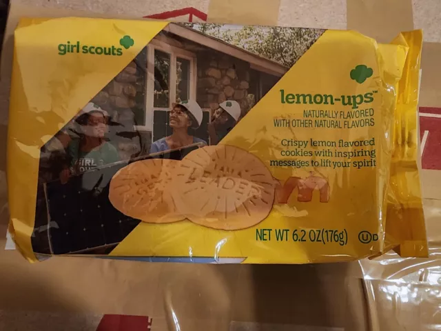 New 2024 Girl Scout Cookies - Lemon Ups - Little Brownie Bakery