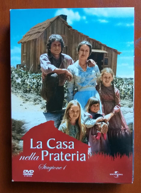 LA CASA NELLA Prateria Stagione 1 contiene 6 DVD