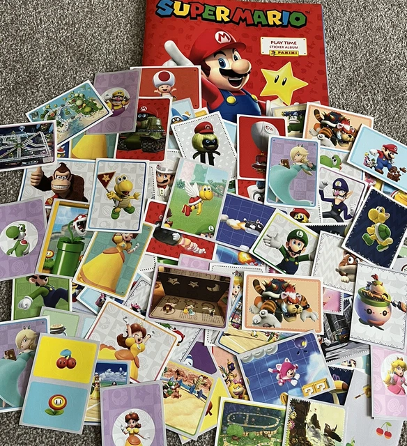 PANINI SUPER MARIO Playtime Original Stickers Complete your Album