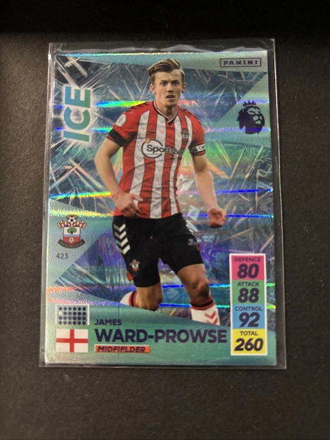 Véritable Main Signé James Ward-Prowse Southampton FC Match Attax 2015